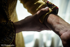 Indian groom's henna art capture. Indian groom's henna art capture.