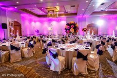 Dreamy indian wedding reception table flower decoration. Dreamy indian wedding reception table flower decoration.