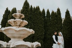 Romantic Indian couple outdoors capture. Romantic Indian couple outdoors capture.