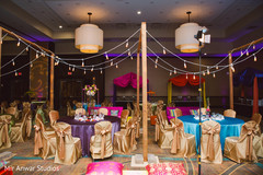 Sangeet table decorations photo. Sangeet table decorations photo.