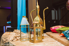 Sangeet lanterns table decor. Sangeet lanterns table decor.