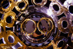 Marvelous Indian bridal golden bangles. Marvelous Indian bridal golden bangles.