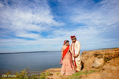 Indian bride and groom tender moment. Indian bride and groom tender moment.