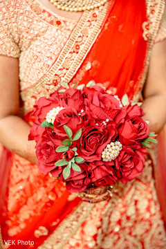 Stunning Indian bridal red roses bouquet. Stunning Indian bridal red roses bouquet.