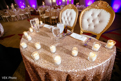 Marvelous Indian wedding reception couple's table. Marvelous Indian wedding reception couple's table.
