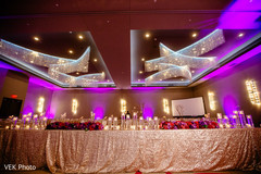 Stunning Indian wedding reception table setup. Stunning Indian wedding reception table setup.