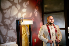 Charming Indian groom getting ready. Charming Indian groom getting ready.