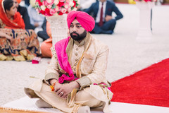 Indian groom waiting for the Maharani Indian groom waiting for the Maharani