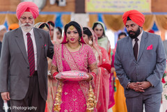 Indian bride entering the ceremony Indian bride entering the ceremony