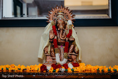 Stunning Indian wedding god decor. Stunning Indian wedding god decor.