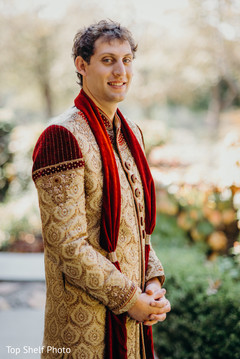 Charming indian groom waiting for bride. Charming indian groom waiting for bride.