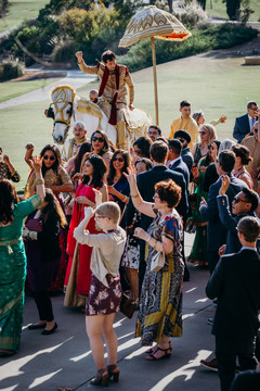 Baraat celebration photography Baraat celebration photography
