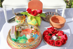 Marvelous Indian wedding ceremony ritual items. Marvelous Indian wedding ceremony ritual items.