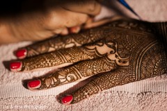 Indian bride's mehndi Indian bride's mehndi