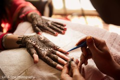 Close up capture of the Maharani's mehndi Close up capture of the Maharani's mehndi