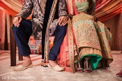 Bride and groom's outfits Bride and groom's outfits