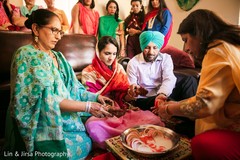 Indian bride and special guests Indian bride and special guests
