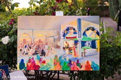 Beautiful painting of the ceremony Beautiful painting of the ceremony