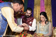 Indian groom with Maharani Indian groom with Maharani