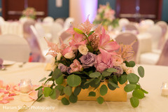 Dreamy Indian wedding flowers table decor. Dreamy Indian wedding flowers table decor.