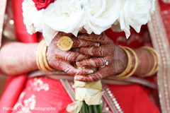 Indian bridal bouquet and rings capture. Indian bridal bouquet and rings capture.