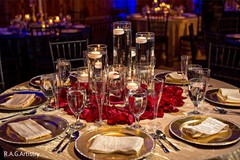 Elegant Indian wedding table glass ware. Elegant Indian wedding table glass ware.