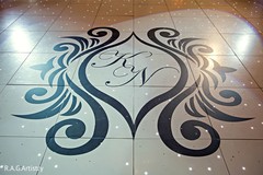 Marvelous Indian wedding dance floor. Marvelous Indian wedding dance floor.