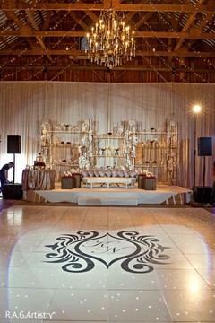 Personalized Indian wedding dance floor letters. Personalized Indian wedding dance floor letters.