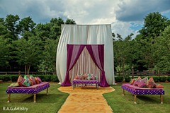 Mehndi party draping decor. Mehndi party draping decor.