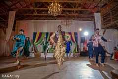 Upbeat Indian groom's sangeet dance. Upbeat Indian groom's sangeet dance.