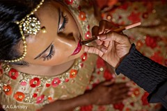 Indian bride getting ready for her big day. Indian bride getting ready for her big day.