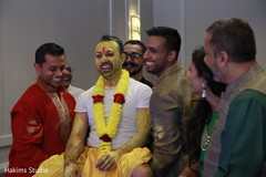 See this charming Indian groom with turmeric paste all over. See this charming Indian groom with turmeric paste all over.