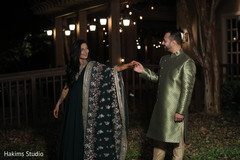 Ravishing Indian couple pre-wedding attire. Ravishing Indian couple pre-wedding attire.