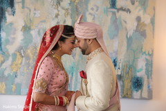 Sweet and lovely first look scene. Sweet and lovely first look scene.
