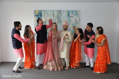 Sweet indian couple posing for photoshoot. Sweet indian couple posing for photoshoot.
