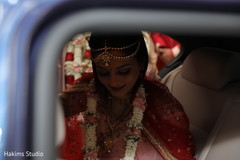 Maharani getting in to the car. Maharani getting in to the car.