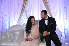 Perfect Indian bride and groom reception photo session. Perfect Indian bride and groom reception photo session.