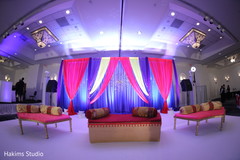 Marvelous Indian sangeet stage decor. Marvelous Indian sangeet stage decor.