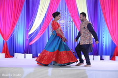 Lovely Indian couple showing some dance moves. Lovely Indian couple showing some dance moves.
