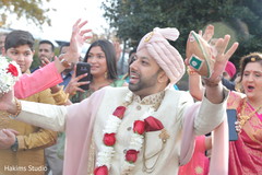 Indian groom on his baraat procession. Indian groom on his baraat procession.