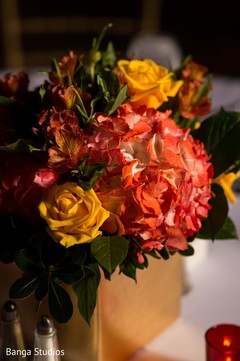 Floral arrangement details of the bash Floral arrangement details of the bash