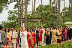 Overview of the Indian wedding guests Overview of the Indian wedding guests
