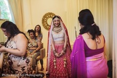 Indian bride getting ready for her big day. Indian bride getting ready for her big day.