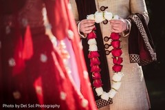 Close up capture of Indian wedding garland for ceremony ritual. Close up capture of Indian wedding garland for ceremony ritual.