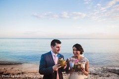 Ravishing Indian couple by the beach photo session. Ravishing Indian couple by the beach photo session.