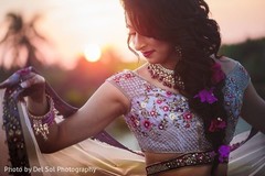 incredible maharani's sangeet lehenga open shirt. incredible maharani's sangeet lehenga open shirt.