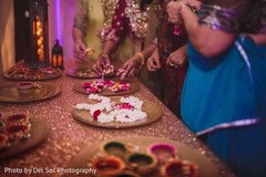 Take a look at this sangeet favors table. Take a look at this sangeet favors table.