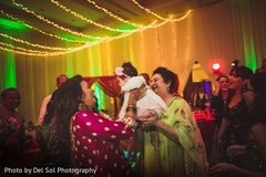 Lovely capture of Indian guests at sangeet. Lovely capture of Indian guests at sangeet.
