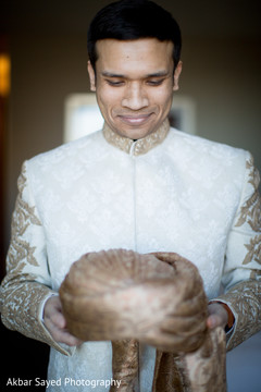 Charming Indian groom getting ready capture. Charming Indian groom getting ready capture.