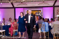 Special guests entering the reception Special guests entering the reception